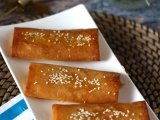 Feta Saganaki al forno: la ricetta greca con pasta fillo, feta e miele, foto 3