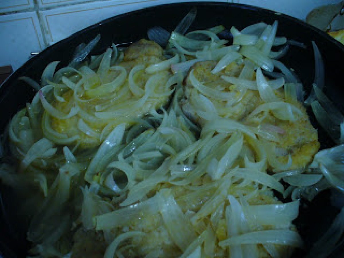 Fettine di carne in carpione