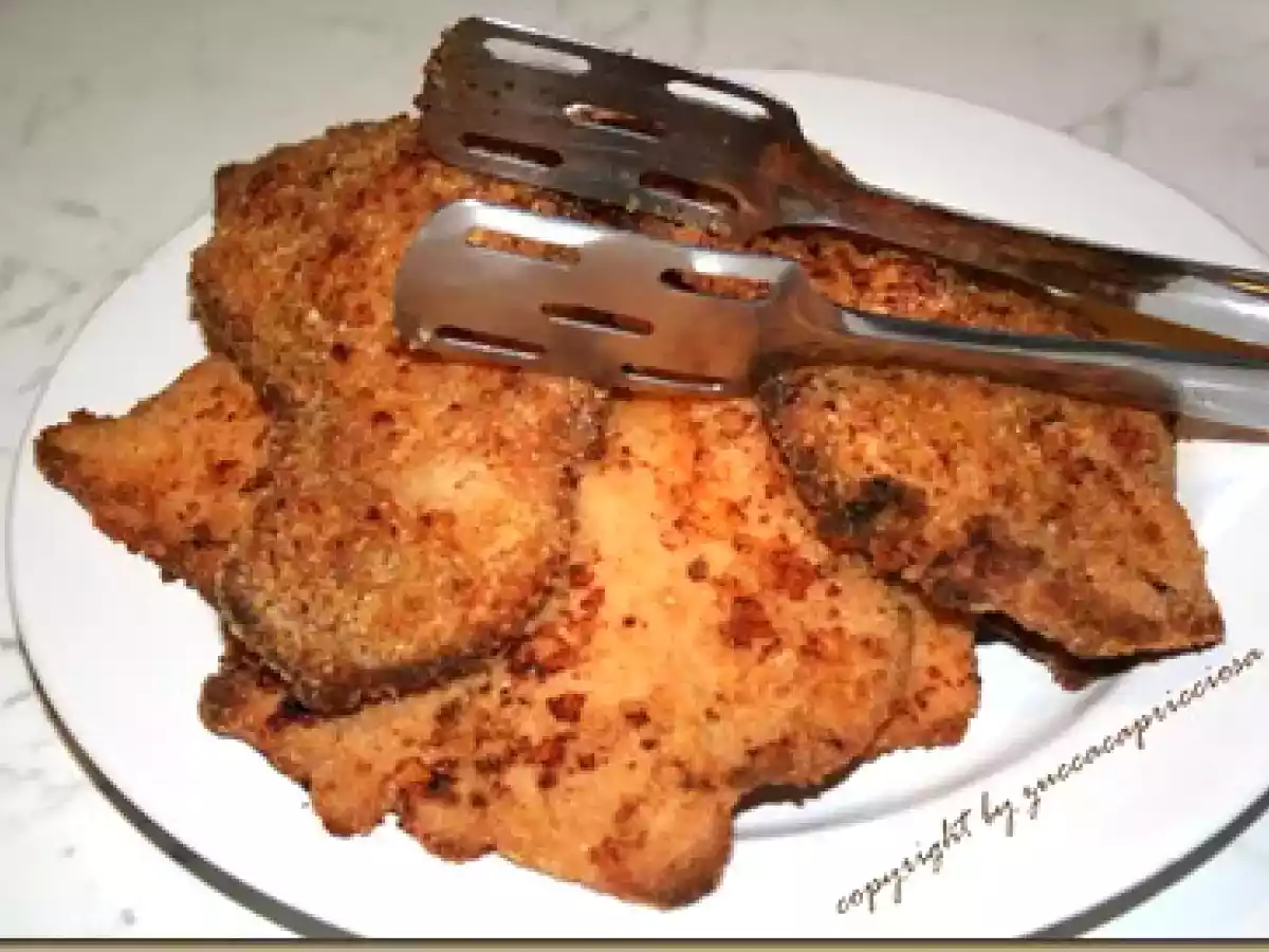 Fettine di fesa di tacchino impanate al forno - foto 3