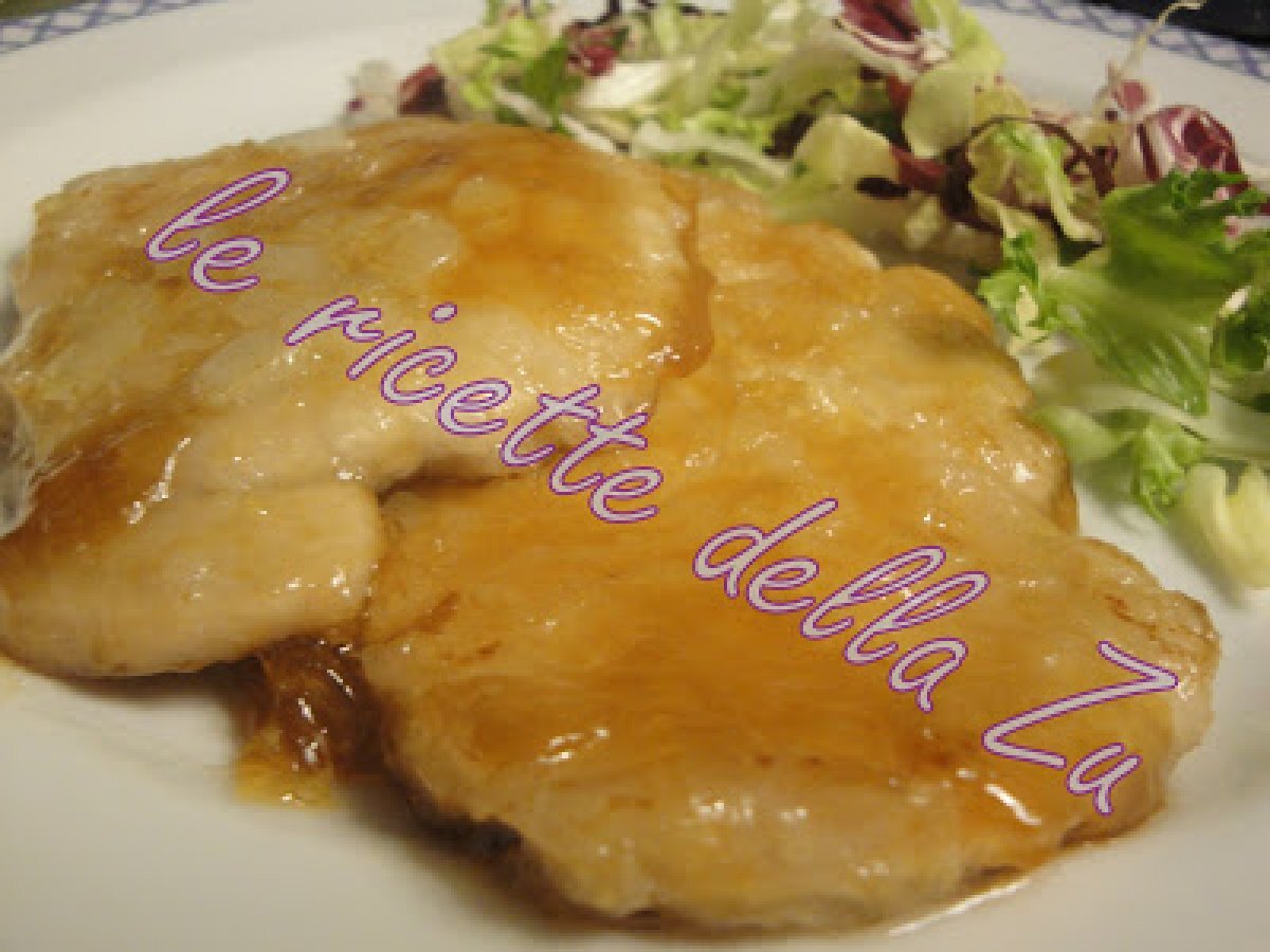 Fettine di lonza in Salsa al Limone