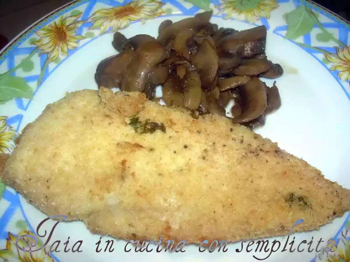 Fettine panate al forno