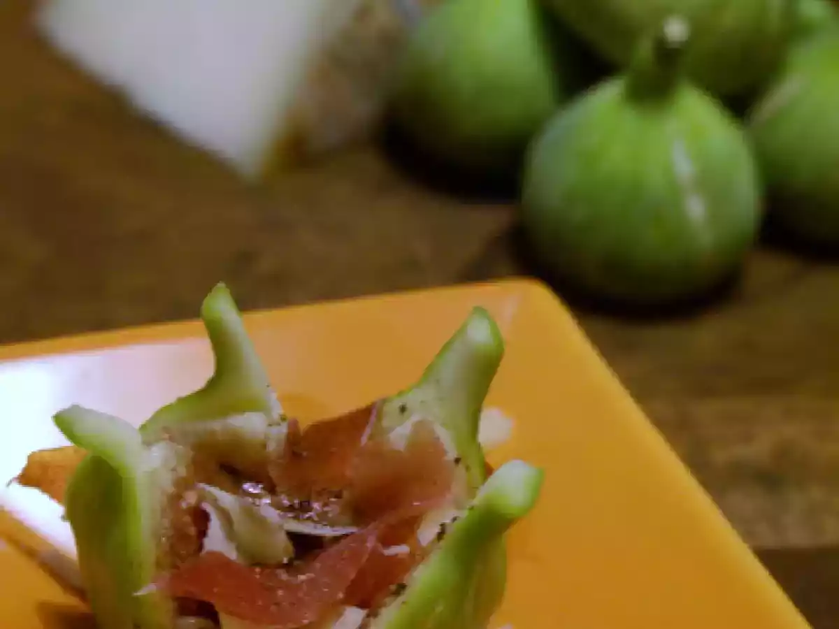 Fichi, prosciutto e pecorino toscano