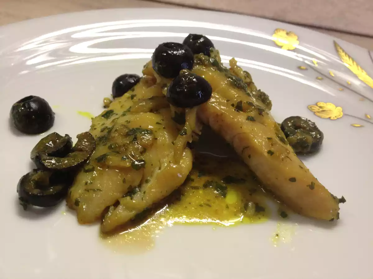 Filetti di cernia all'acquavite
