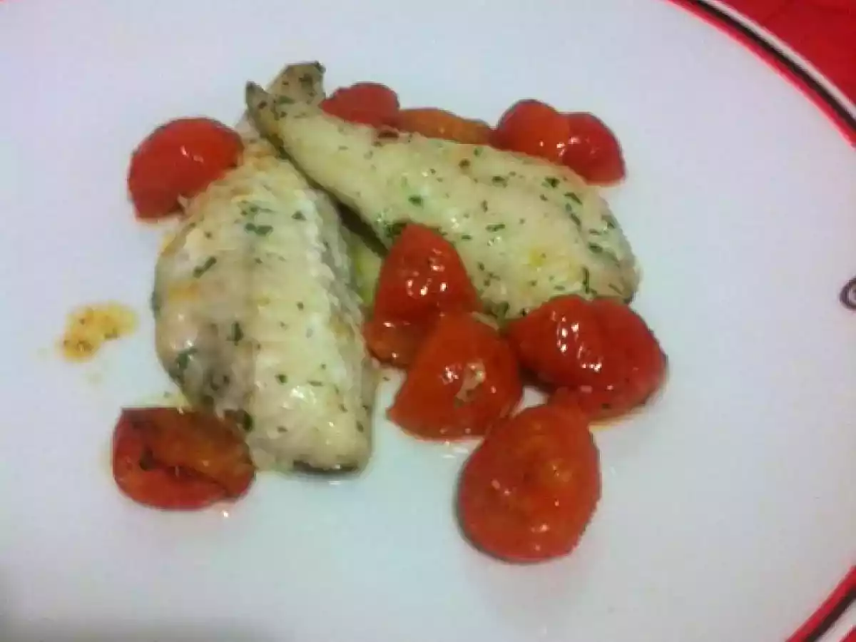 Filetti di gallinella al forno
