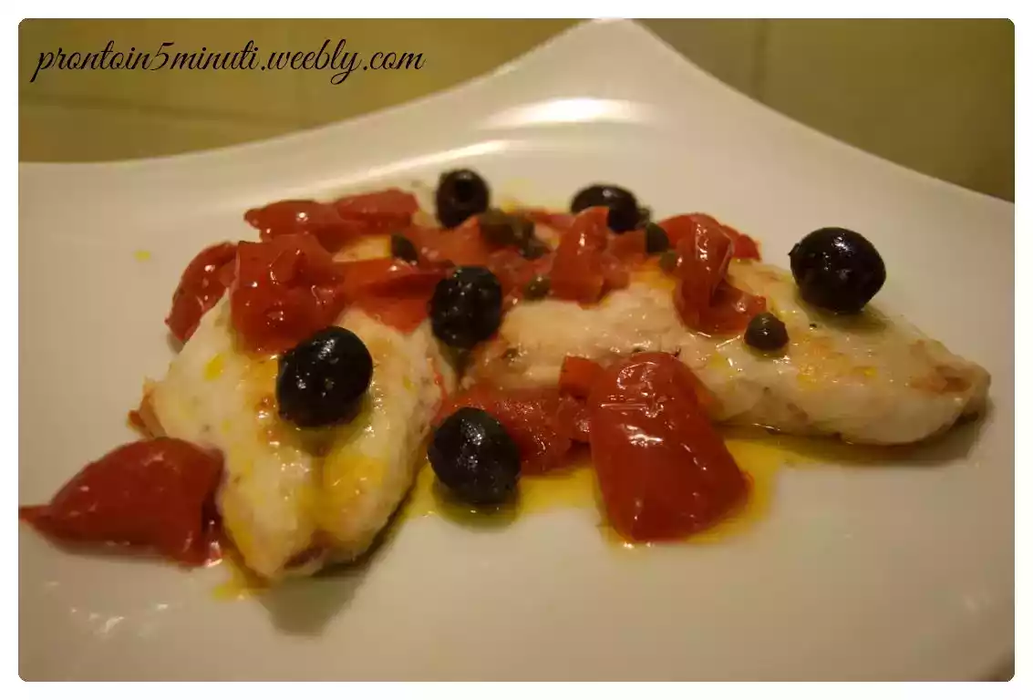 Filetti di orata alla mediterranea