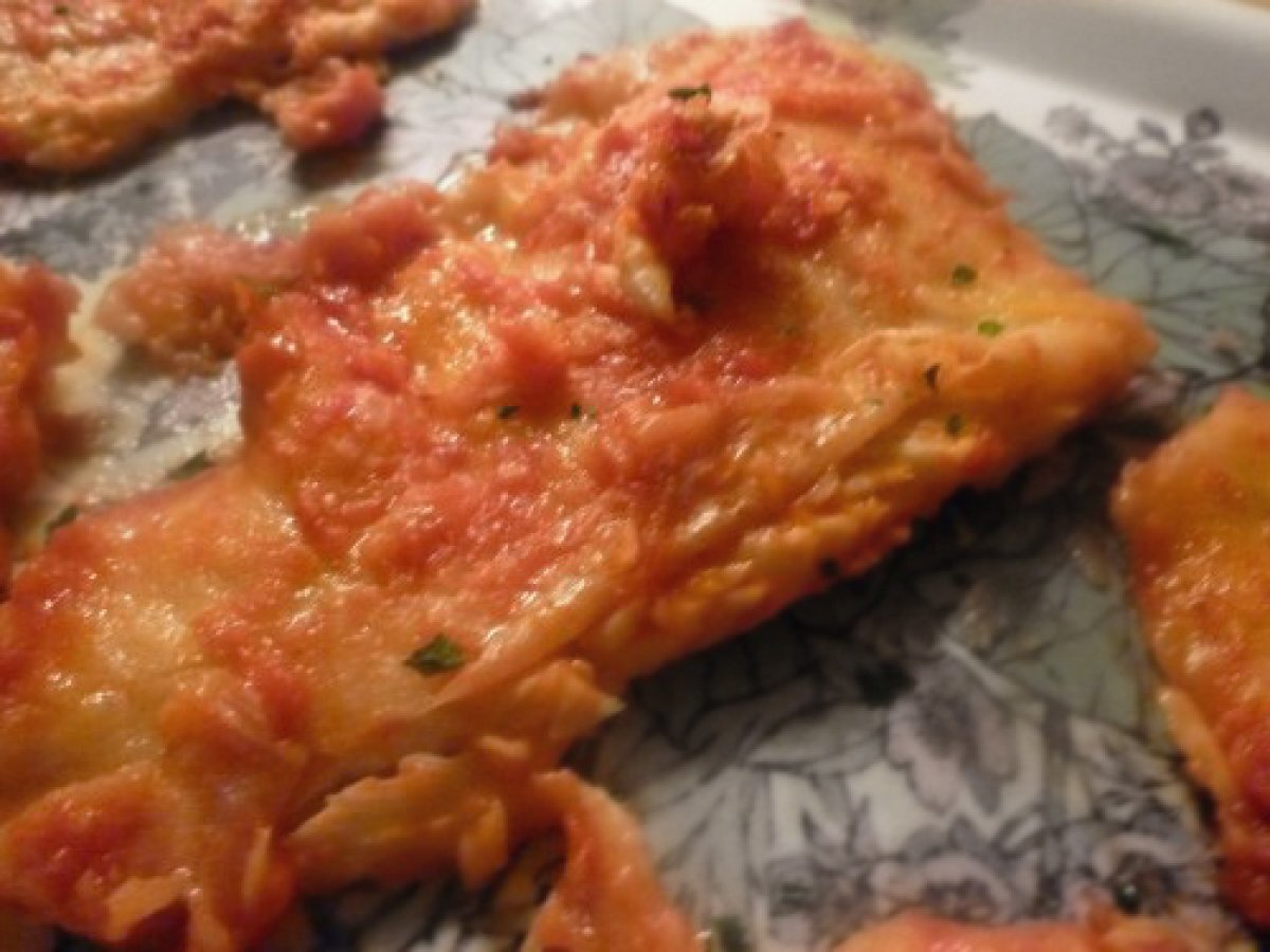 Filetti di Platessa al Pomodoro