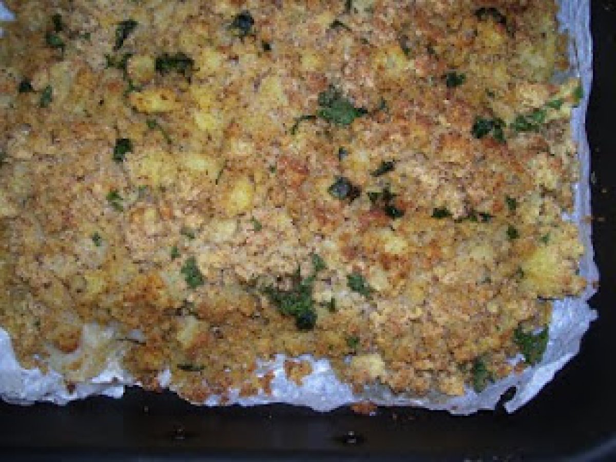 FILETTI DI PLATESSA CON BRICIOLE DI PATATE - foto 2