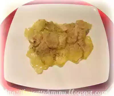 Filetti di platessa in crosta di patate