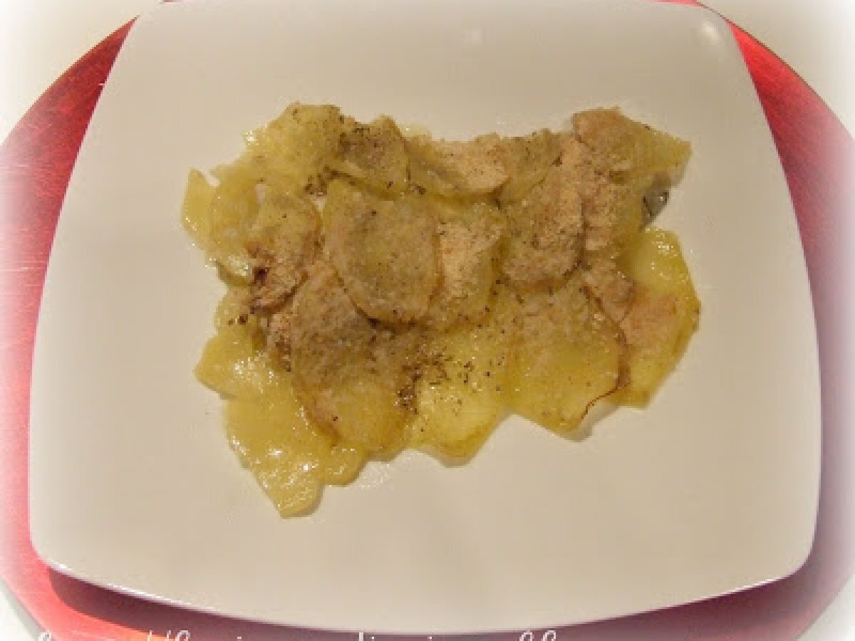 Filetti di platessa in crosta di patate