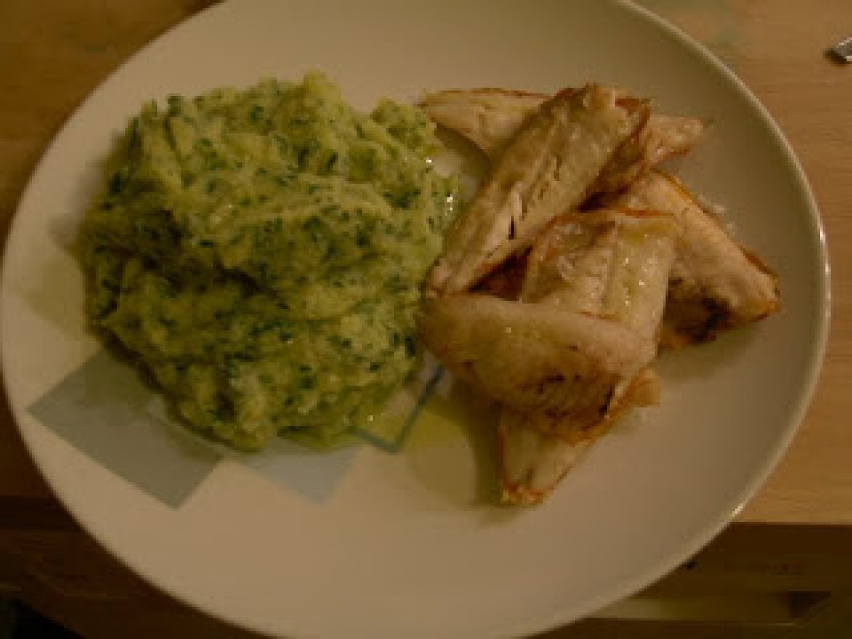 Filetti di Triglia con Polenta alle Segale