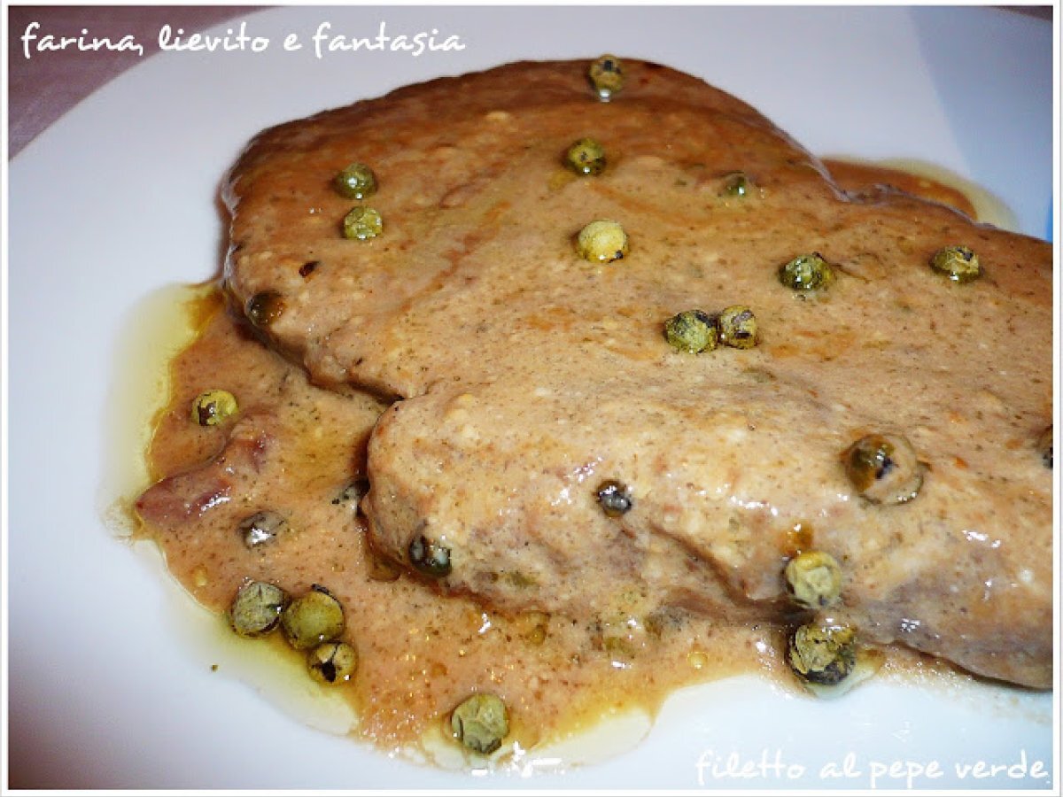 Filetto al pepe verde