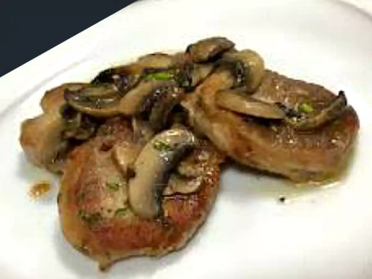 Filetto di maiale ai funghi