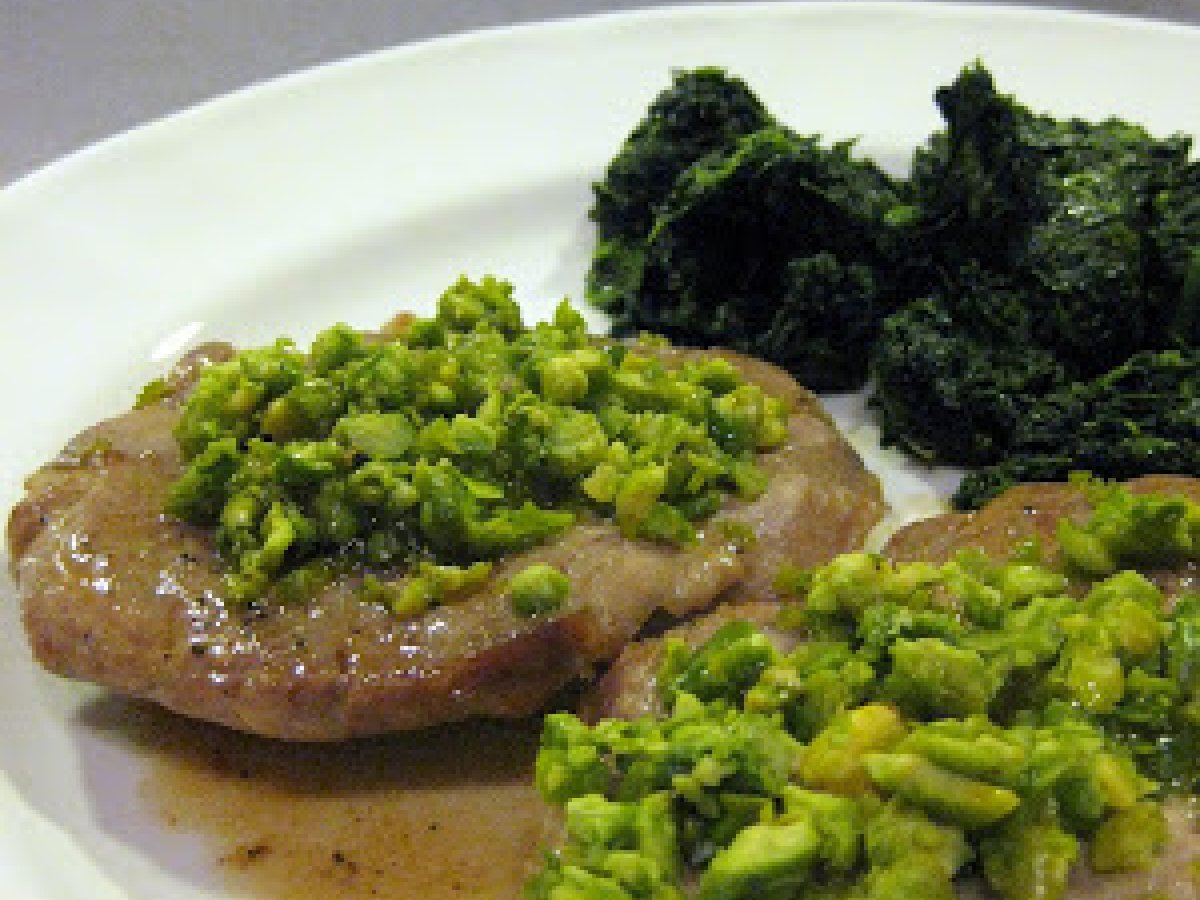 Filetto di maiale ai pistacchi