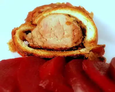Filetto di maiale in crosta di pane