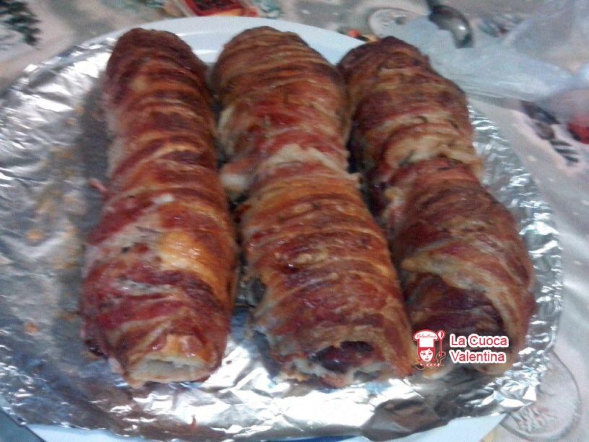 Filetto di maiale in crosta di pane e pancetta