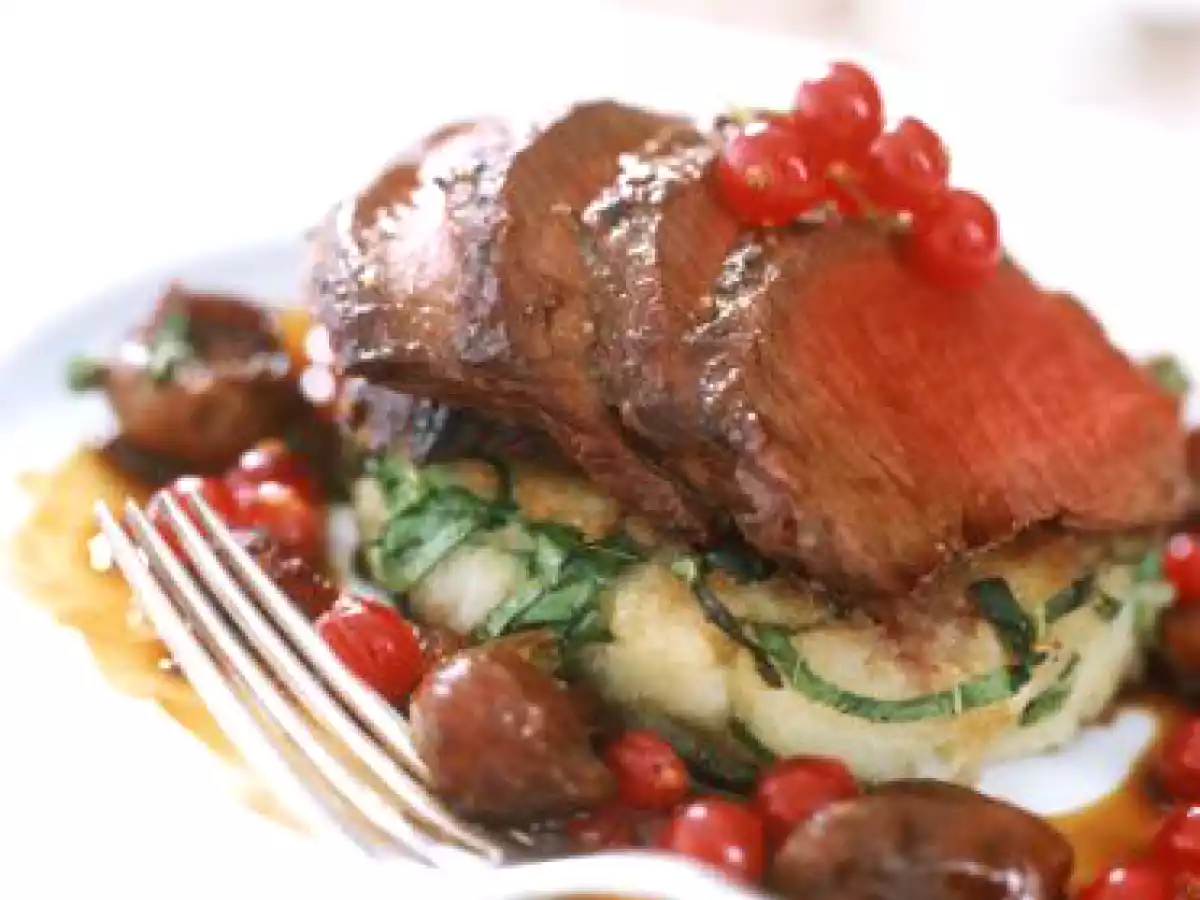 Filetto di manzo ai ribes