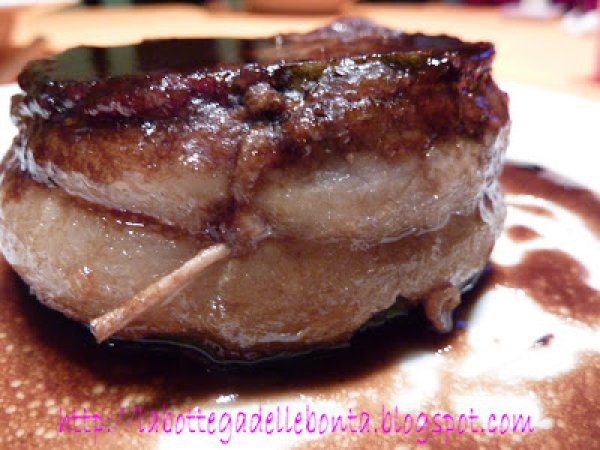 FILETTO DI MANZO AL LARDO E RIDUZIONE DI ACETO BALSAMICO, foto 2