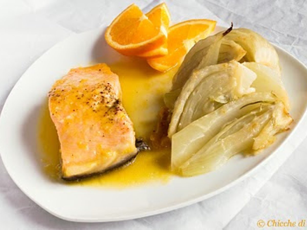 Filetto di salmone agli agrumi