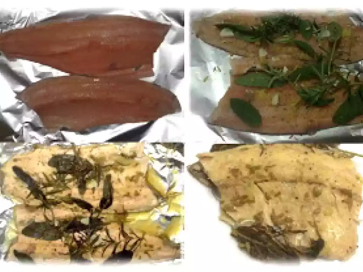 Filetto di trota iridea al cartoccio - foto 2