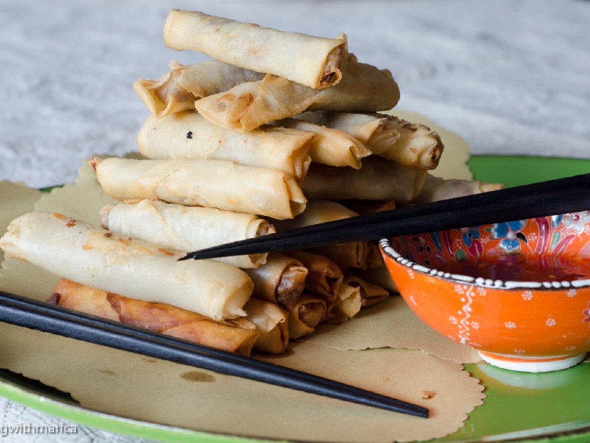 Filipino Spring roll – Involtini Filippini di carne - foto 2