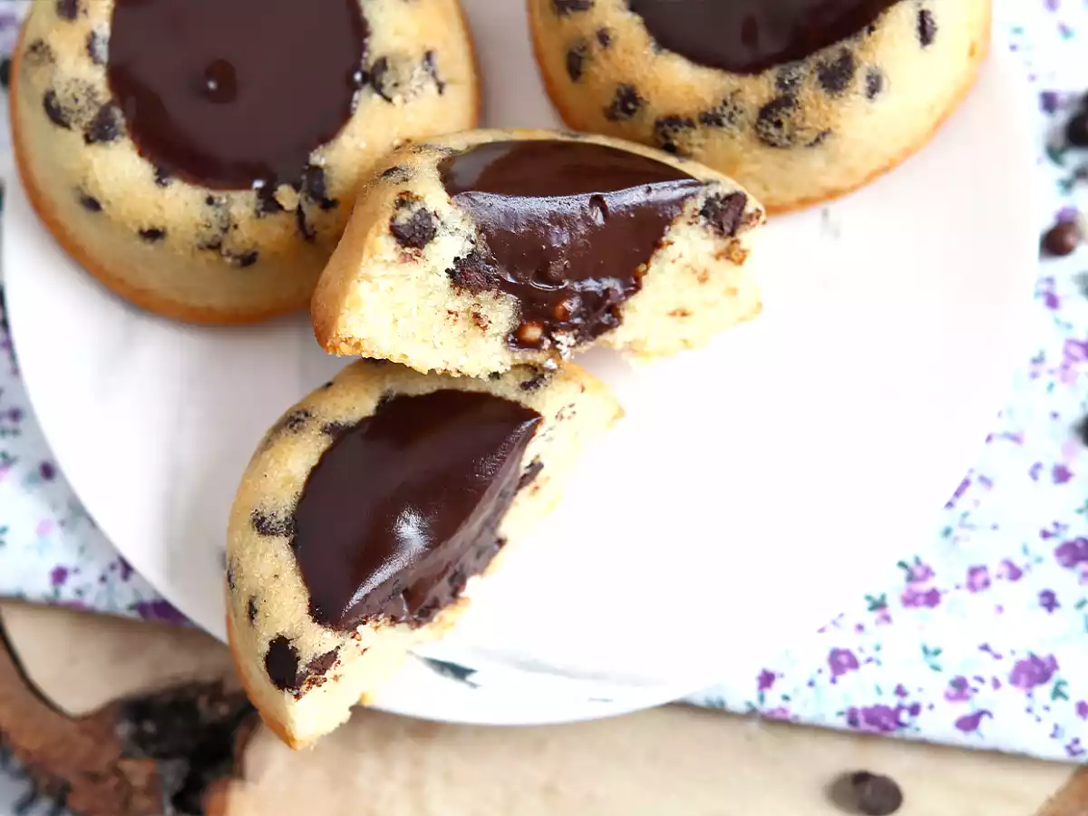 Financiers tigrati al cioccolato - foto 7