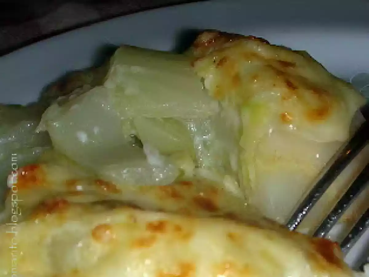 Finocchi alla crema di porri