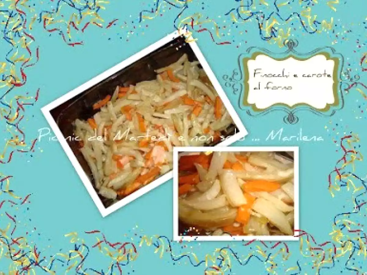 Finocchi e Carote al Forno