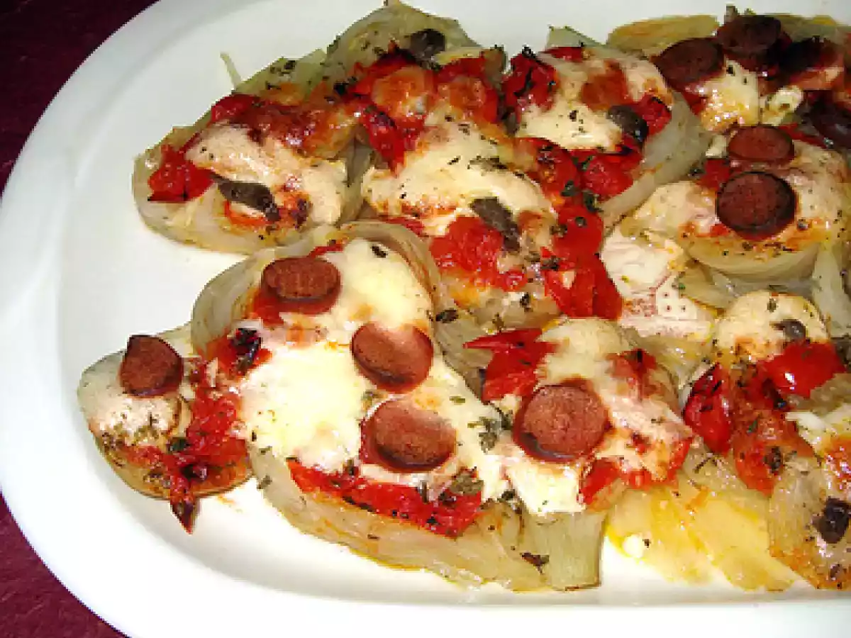 Finocchi filanti ai wurstel