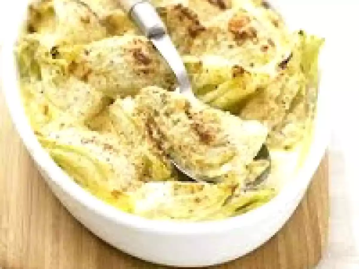 Finocchi gratinati alla besciamella