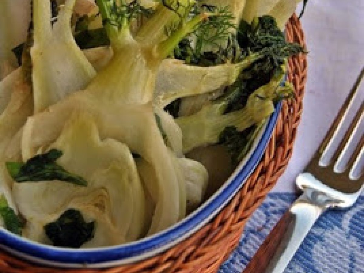 FINOCCHI GRIGLIATI CON BASILICO... basilico???