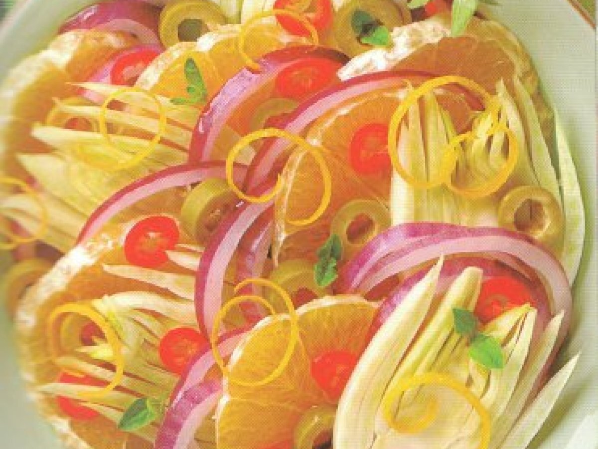 Finocchi in insalata