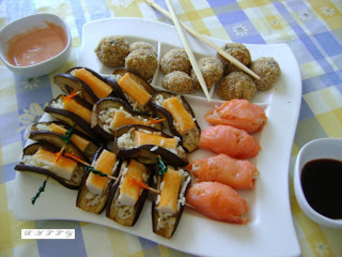 FINTO SUSHI E POLPETTE DI TONNO VELOCI! - foto 4