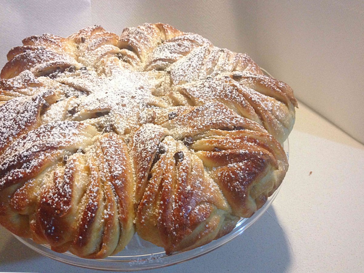 Fiore di pan brioche