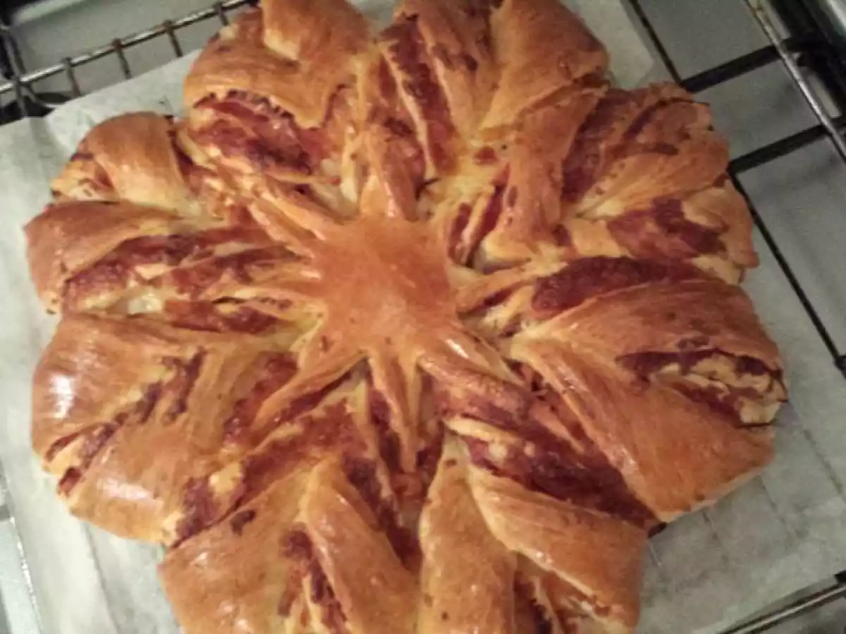Fiore di pan brioche salato