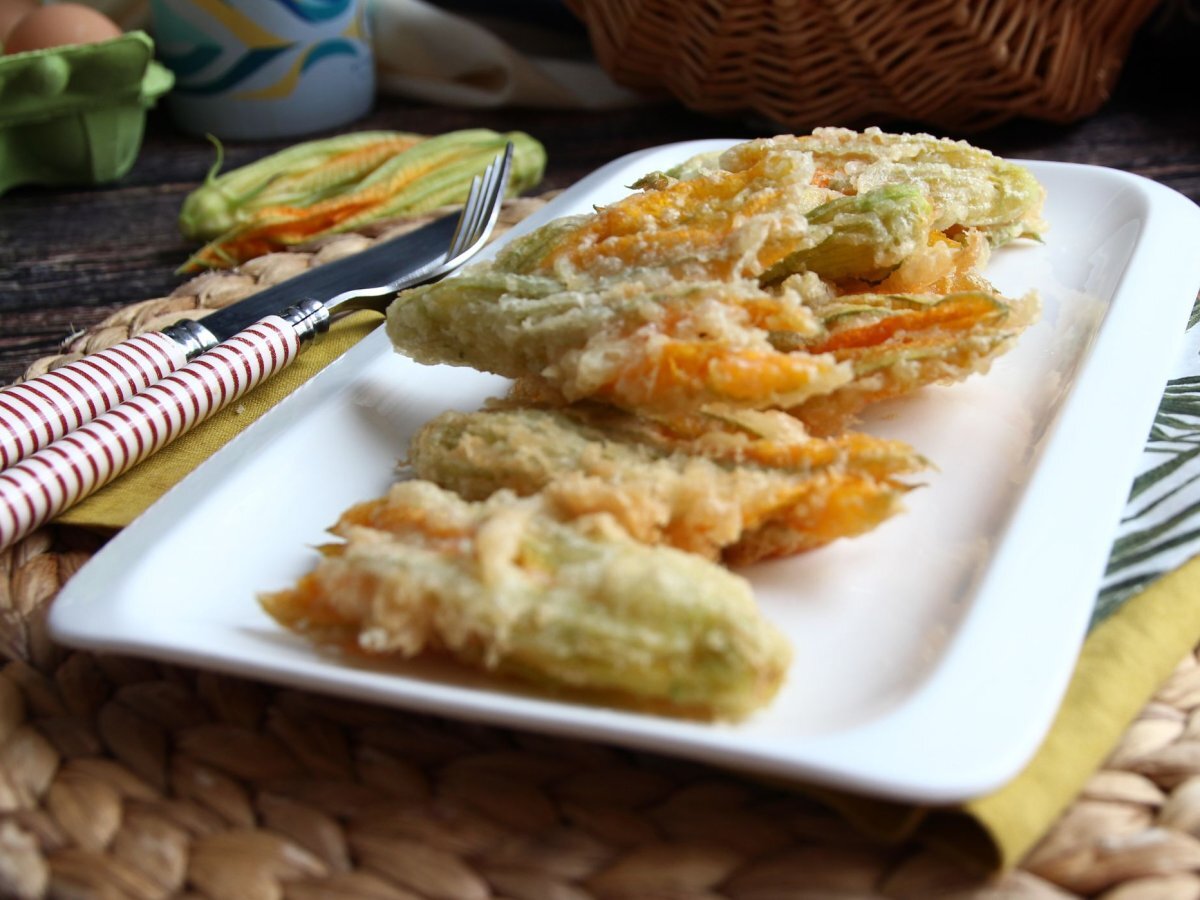 pastella con acqua frizzante benedetta