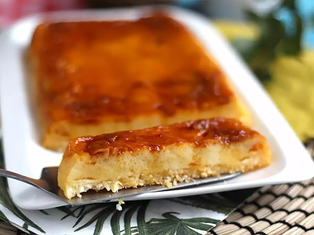 Flan al cocco al microonde pronto in 10 minuti - foto 2