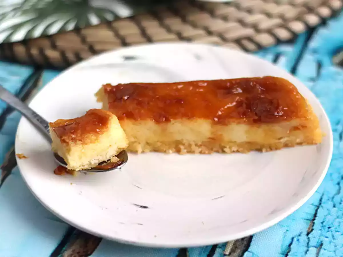 Flan al cocco al microonde pronto in 10 minuti - foto 6