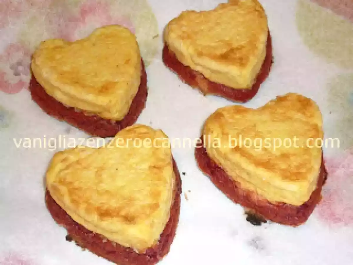 Flan bicolore al roquefort - foto 2