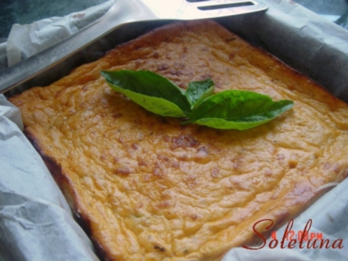 FLAN DI RICOTTA POMODORO E BASILICO - foto 2