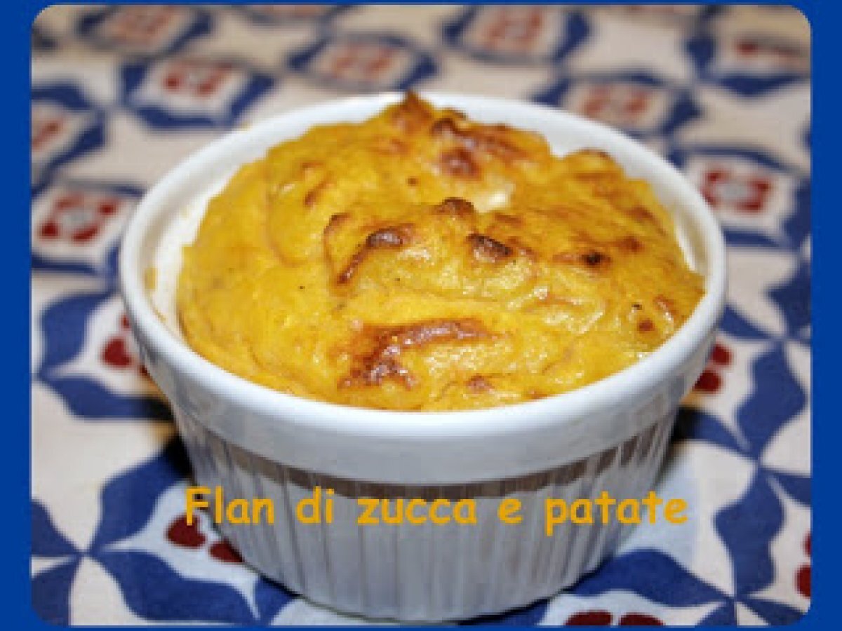 Flan di zucca e patate