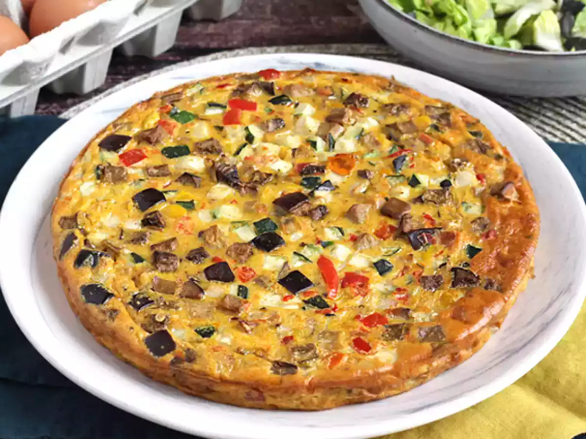 Flan vegetariano, l'idea perfetta per una cena veloce