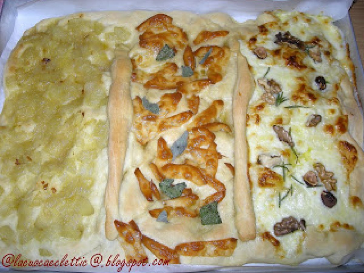 Focaccia ai tre gusti - foto 3