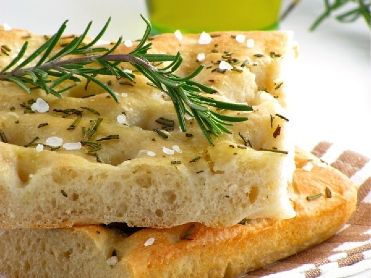 Focaccia al farro