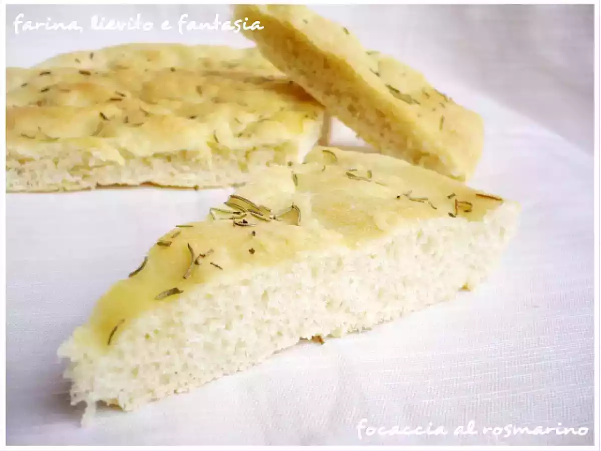 Focaccia al rosmarino