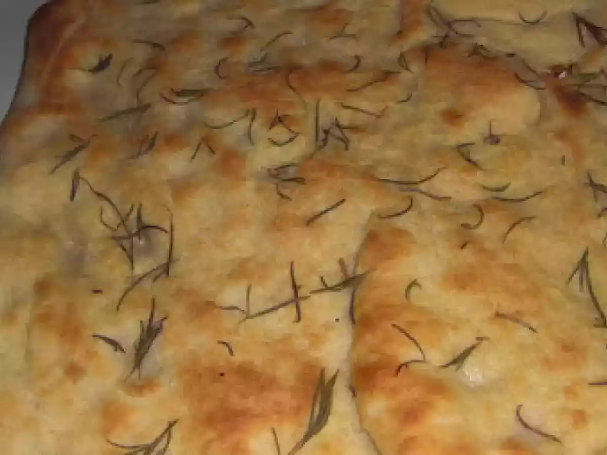 Focaccia al rosmarino.. di Benedetta Parodi!