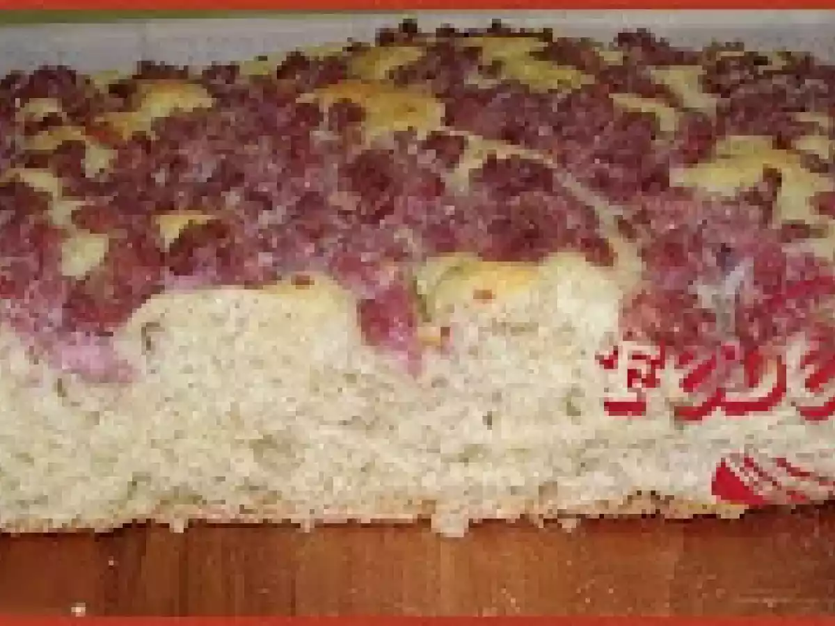Focaccia al rosmarino e pasta di salame - foto 2