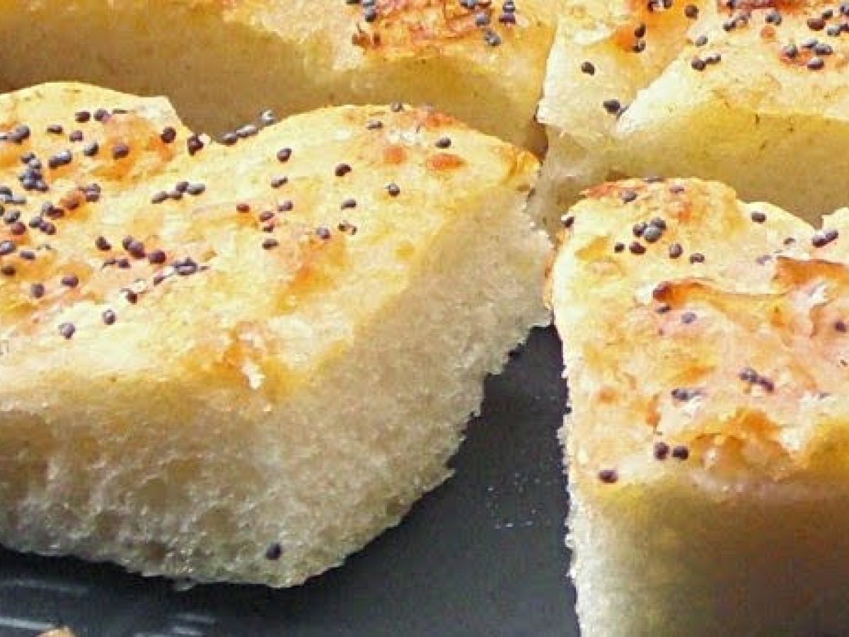 Focaccia al salmone