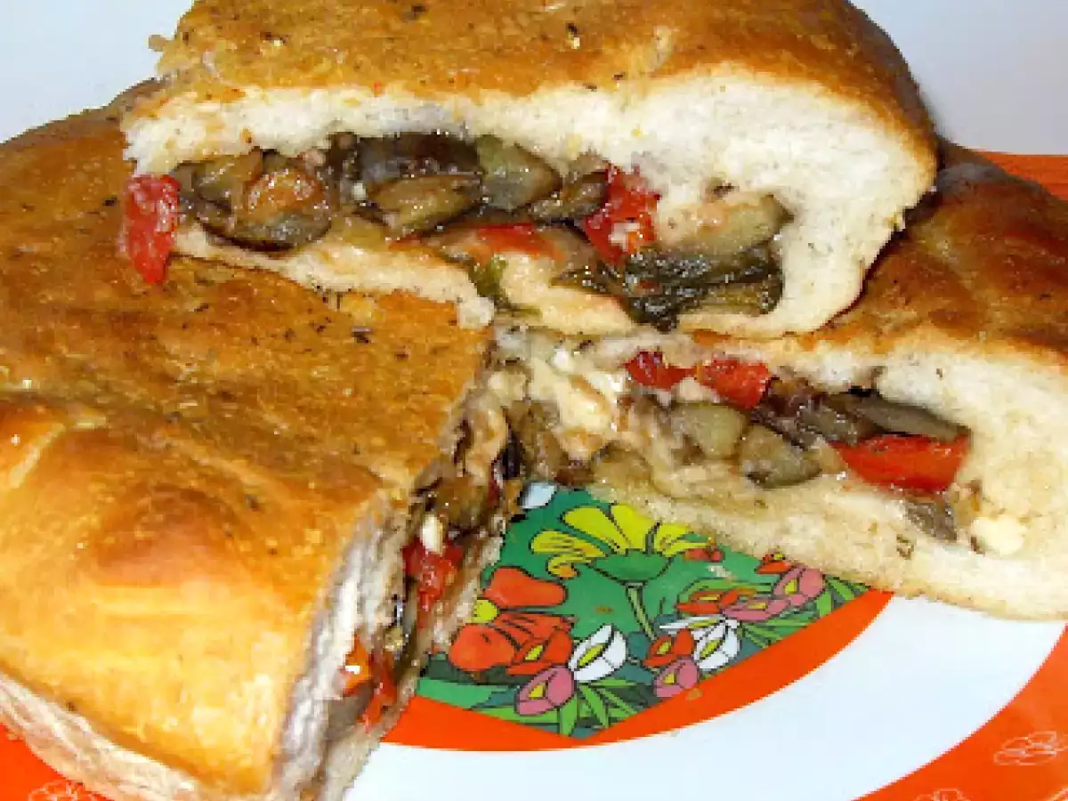 Focaccia alle melanzane - foto 2