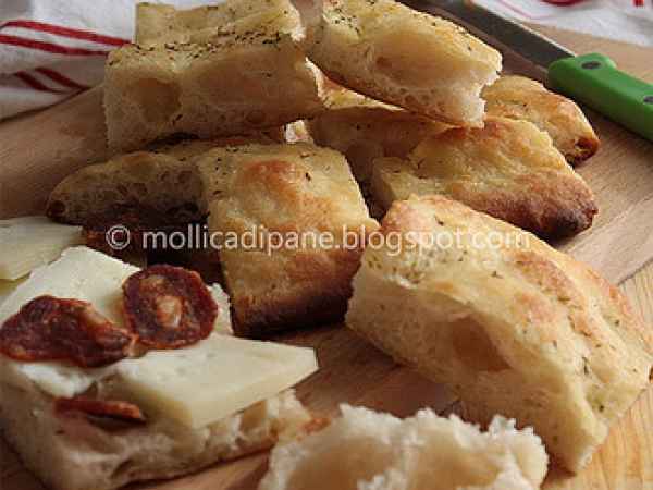 Focaccia alta con biga o lievito madre di Paoletta, foto 2