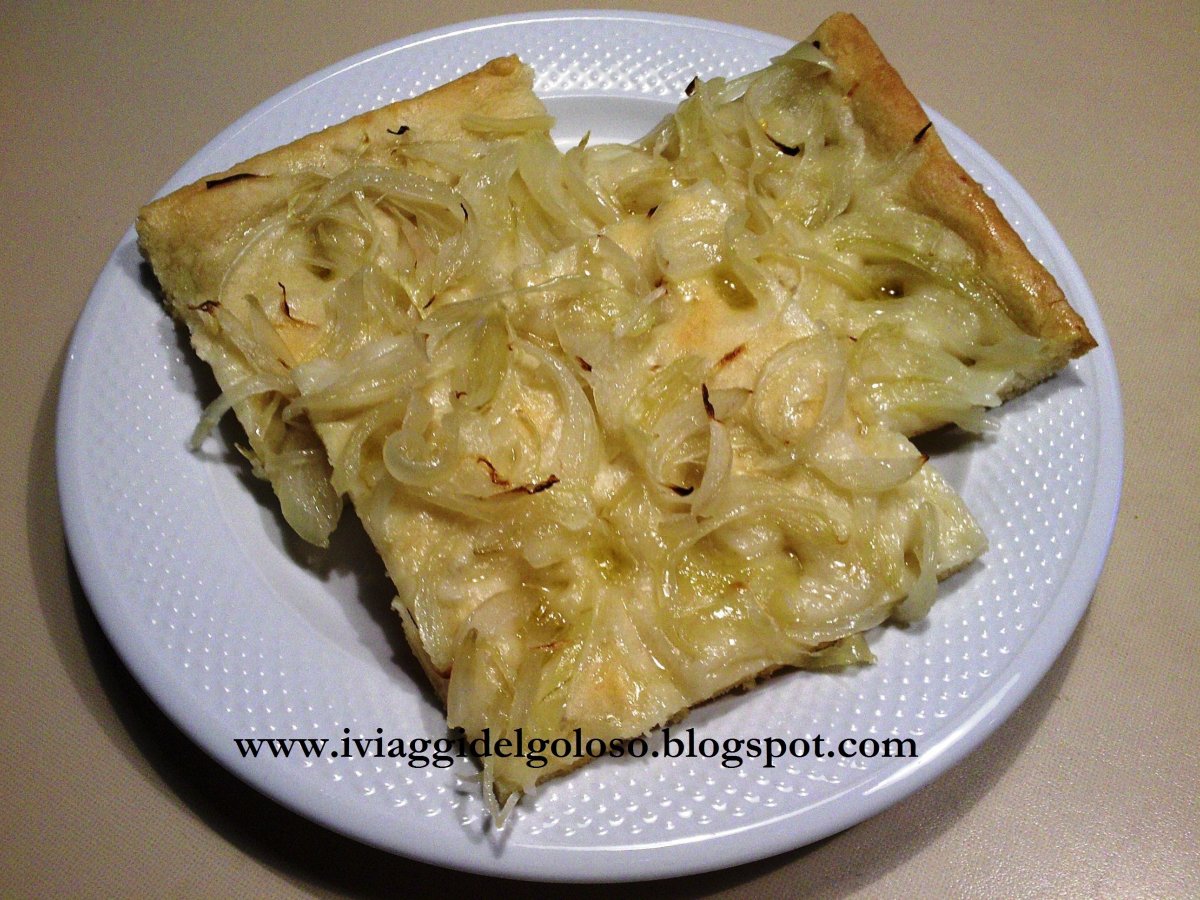 Focaccia con cipolla